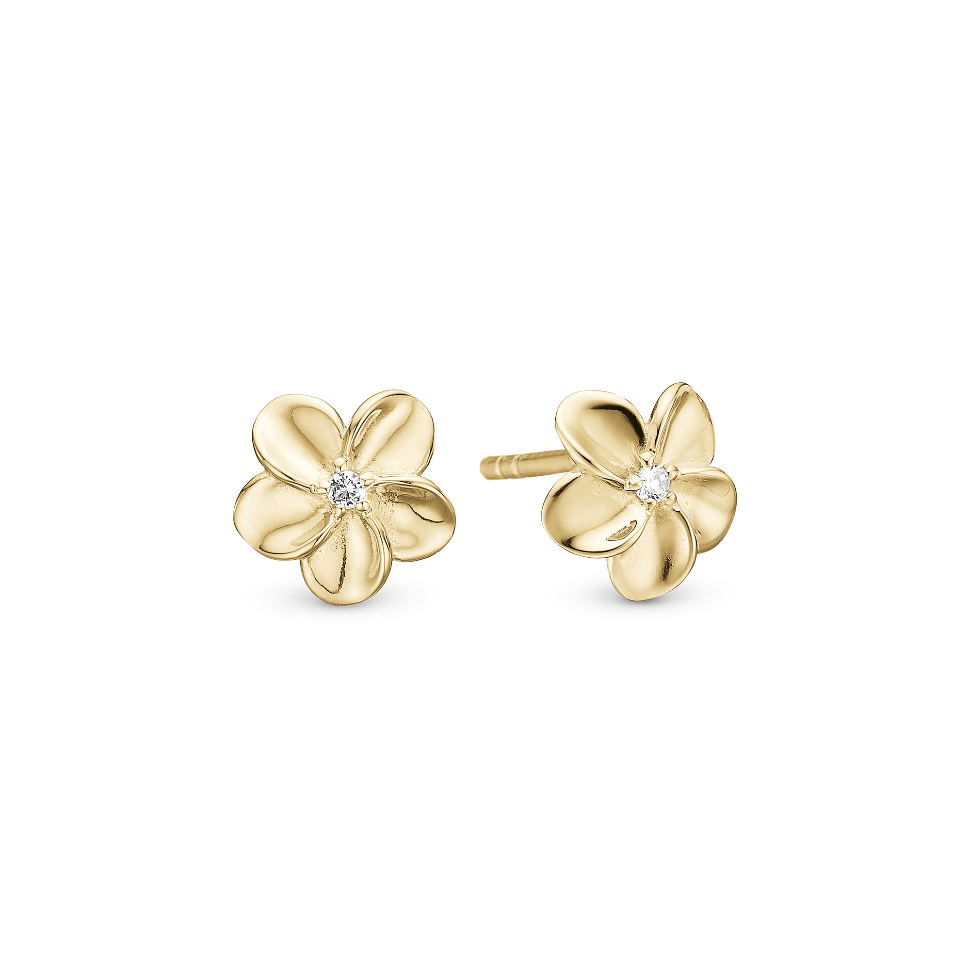 CHRISTINA Flower Bouquet Stud Earrings Øreringe