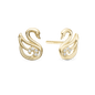 The Swan Stud Earrings Stud Earrings - CHRISTINA