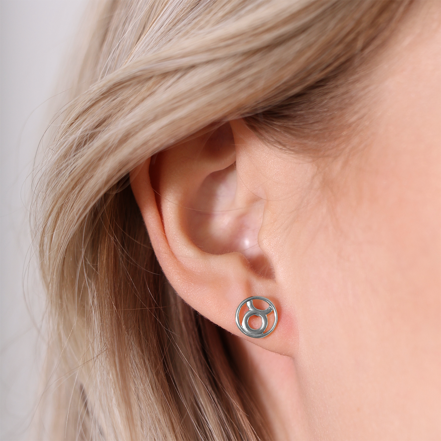 Taurus Stud Earrings - CHRISTINA