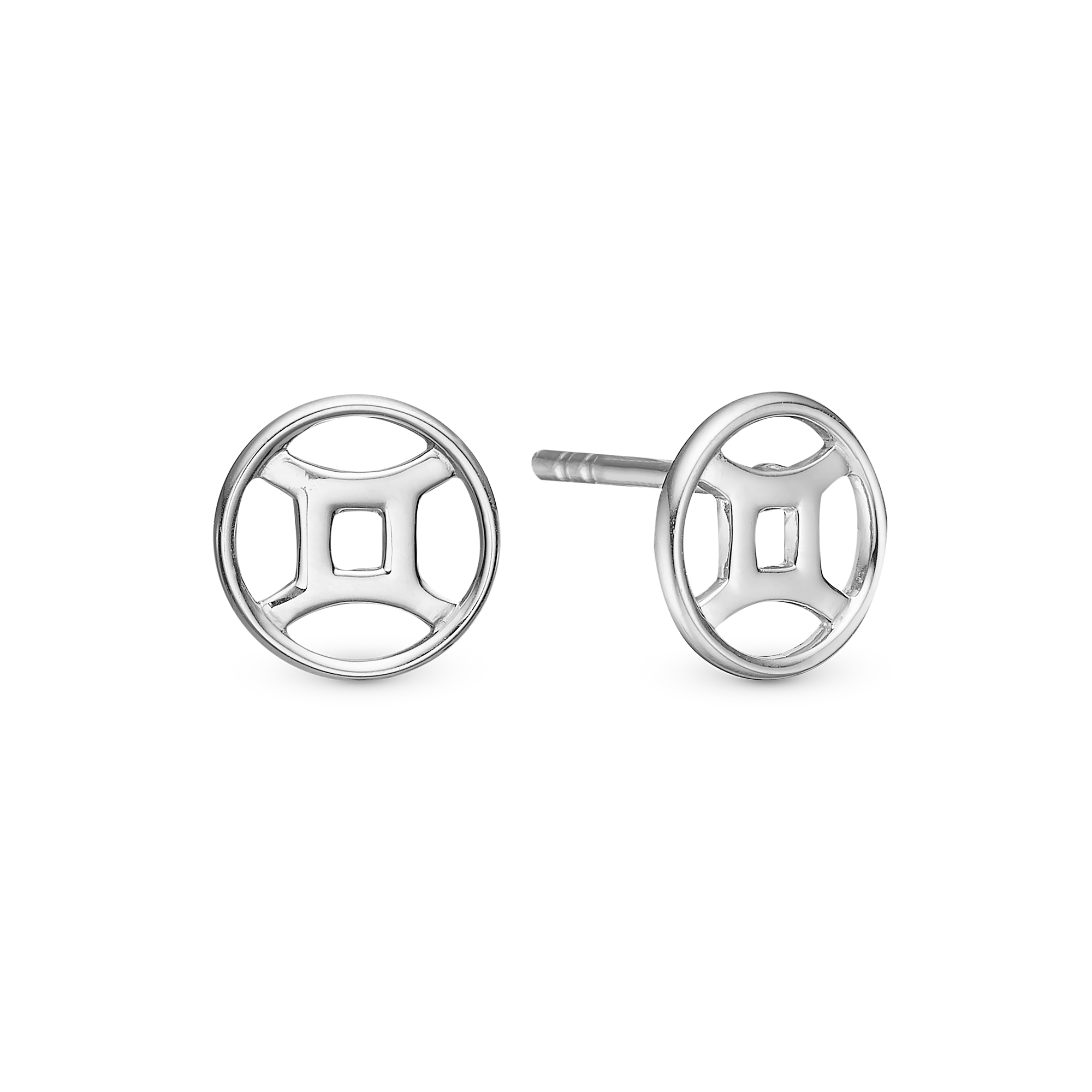 Gemini Stud Earrings - CHRISTINA