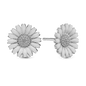 Marguerite 12mm Stud Earrings - Sterling Silver