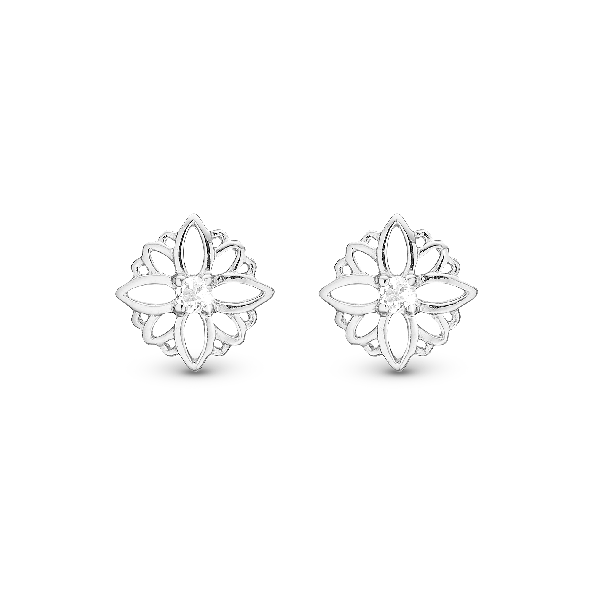 NatWatchal Flower Stud Earrings Stud Earrings - CHRISTINA
