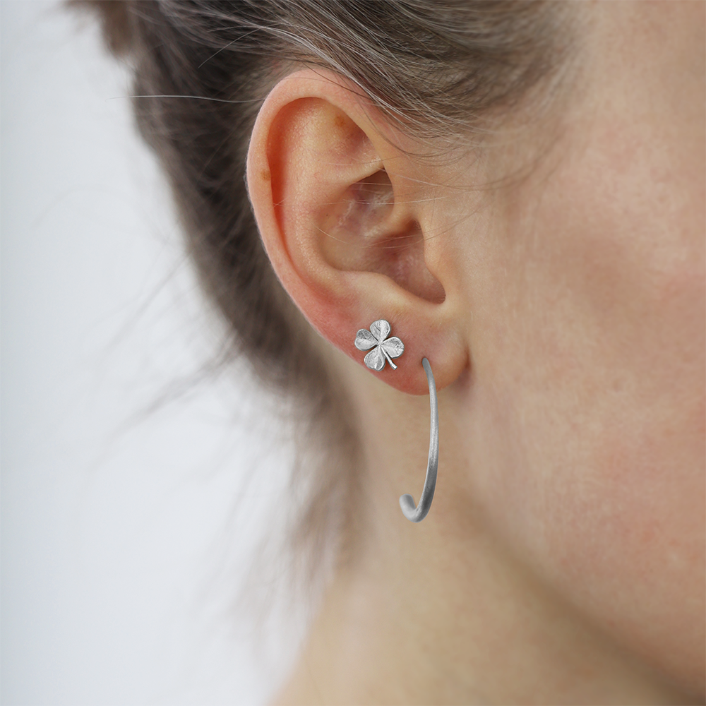 FoWatch Leaf Clower Stud Earrings Stud Earrings - CHRISTINA