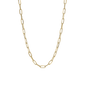 Links Necklace - Gold Plated Sterling Silver