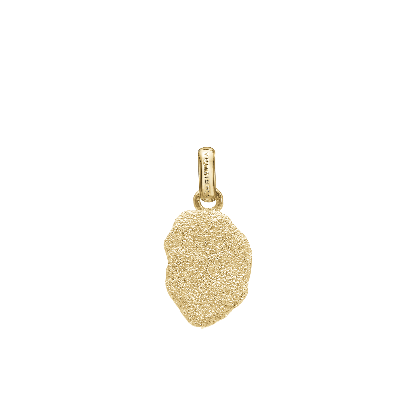Sparkling Life Earring Pendant - Glitrende Gold Plated Sterling Silver