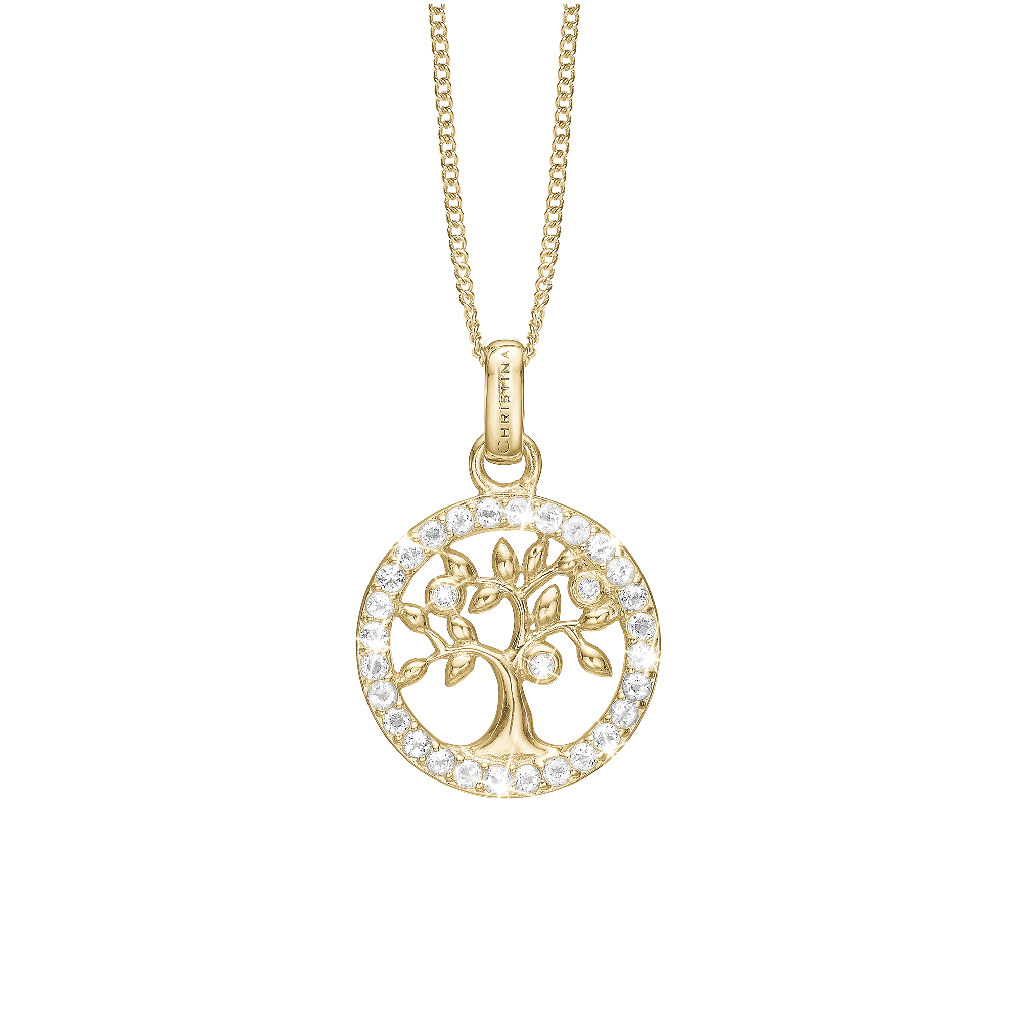 Topaz Tree of Life Earring Pendant - CHRISTINA