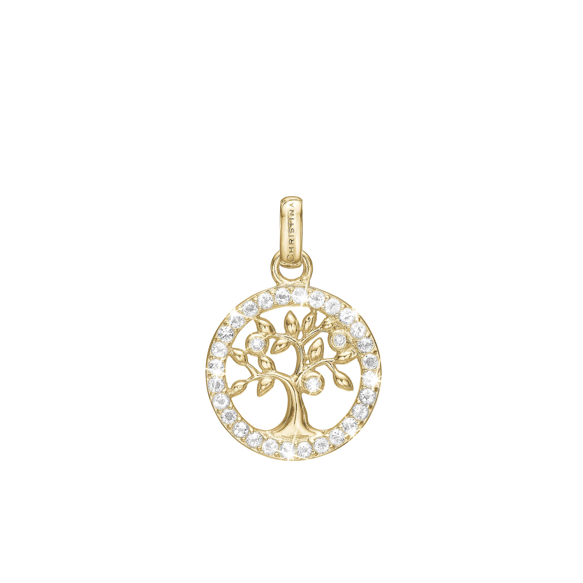 Topaz Tree of Life Earring Pendant - CHRISTINA