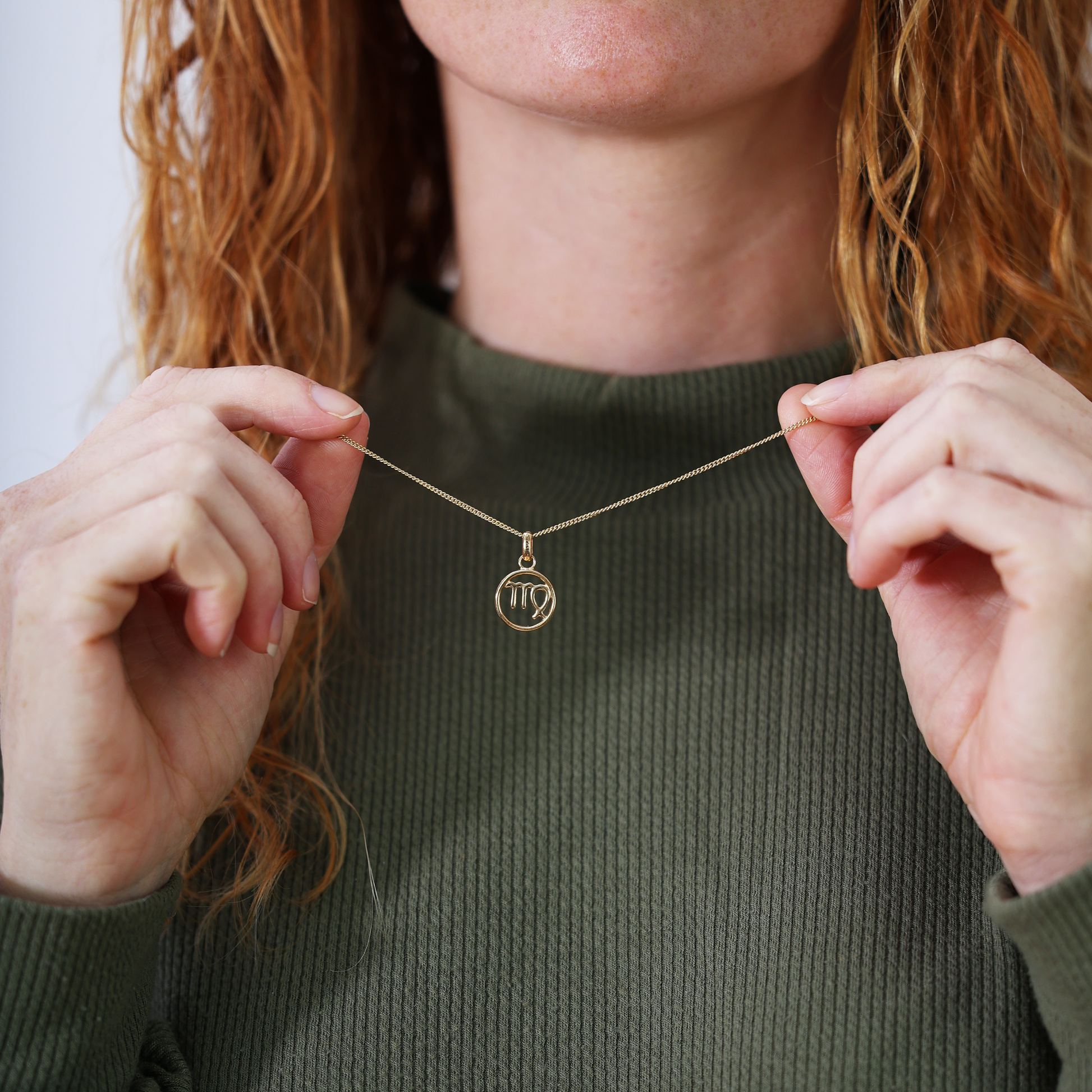 Virgo Earring Pendant - CHRISTINA