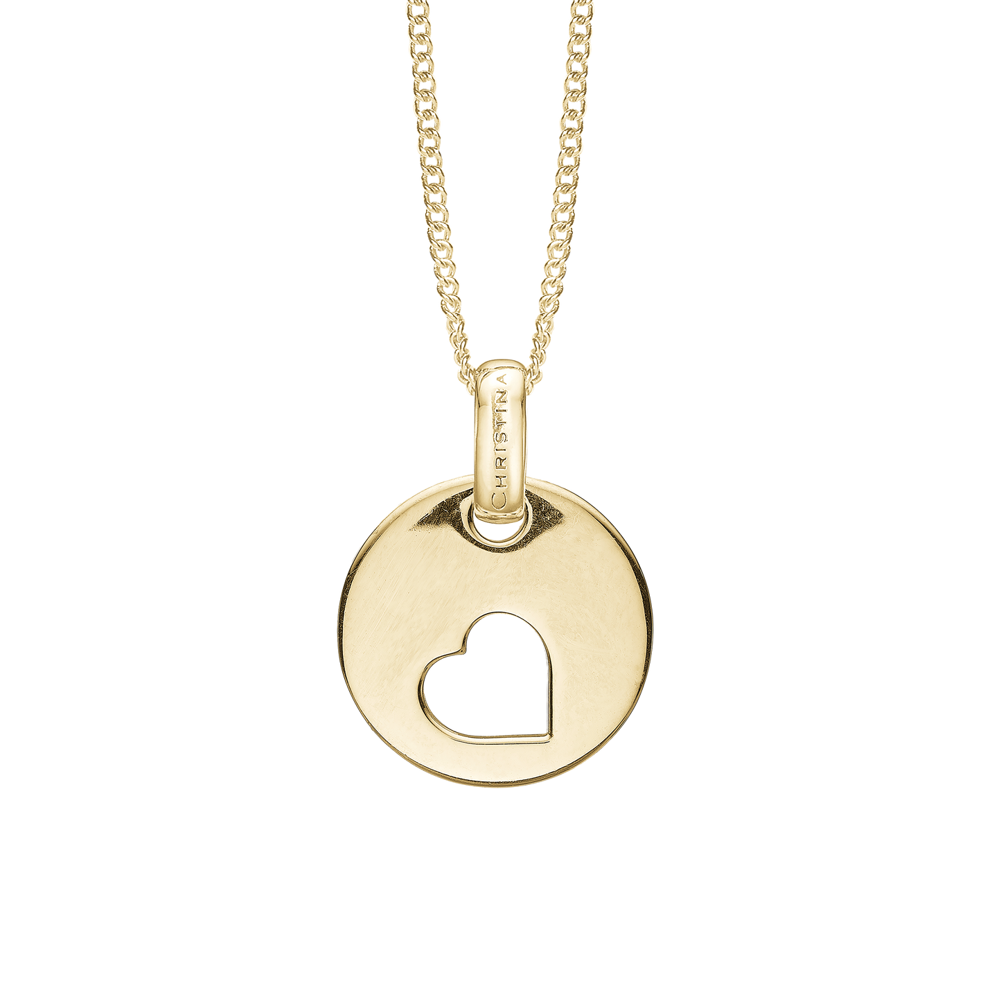 Big Heart Earring Pendant - CHRISTINA