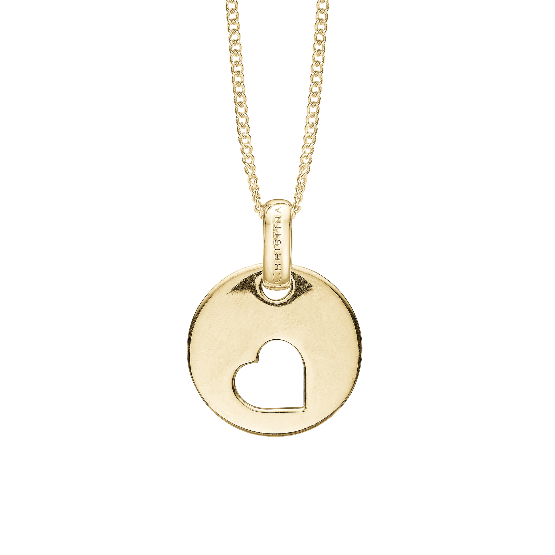 Big Heart Earring Pendant - CHRISTINA