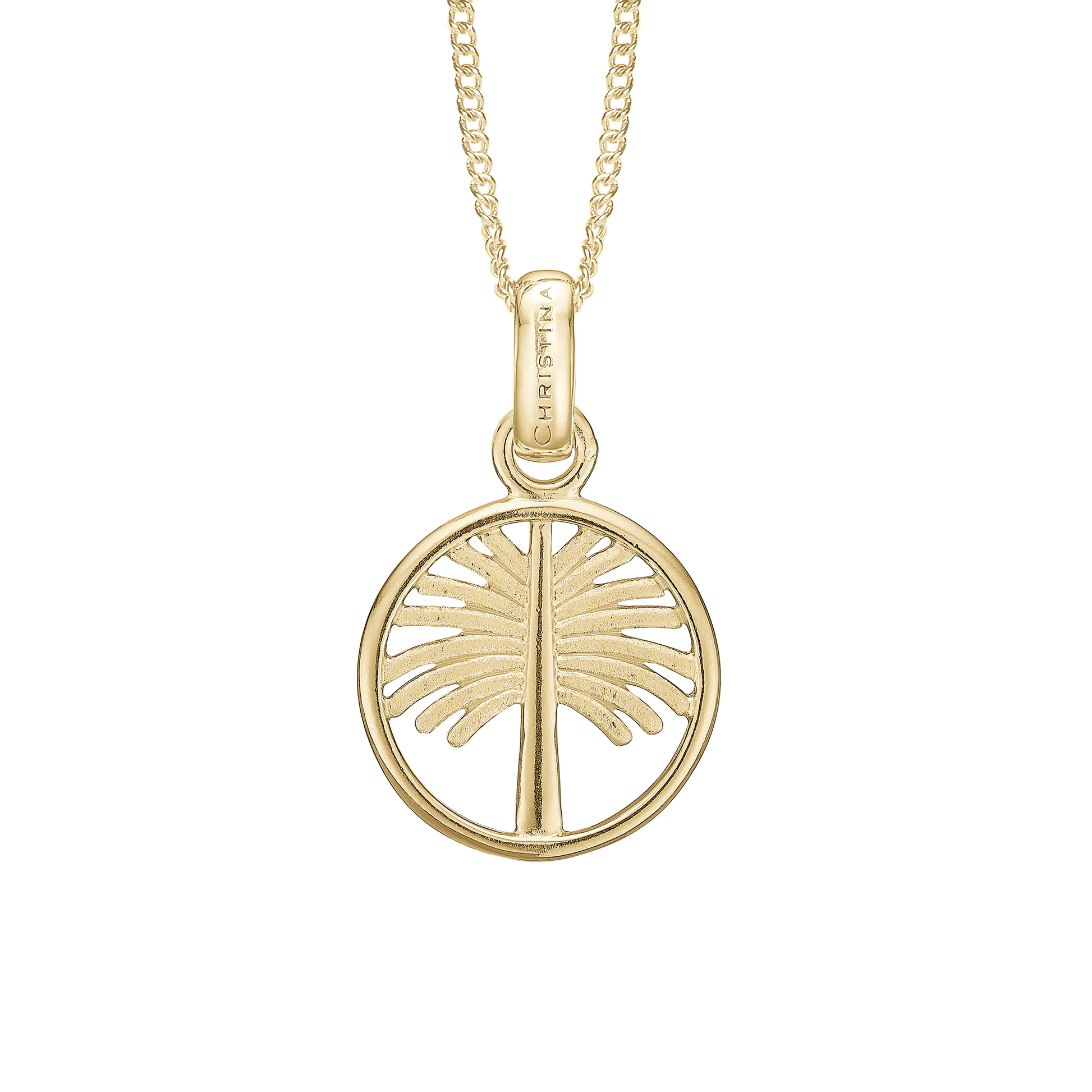 Palm Tree Earring Pendant - CHRISTINA