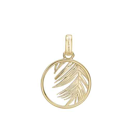 Palm Leaf Earring Pendant - CHRISTINA