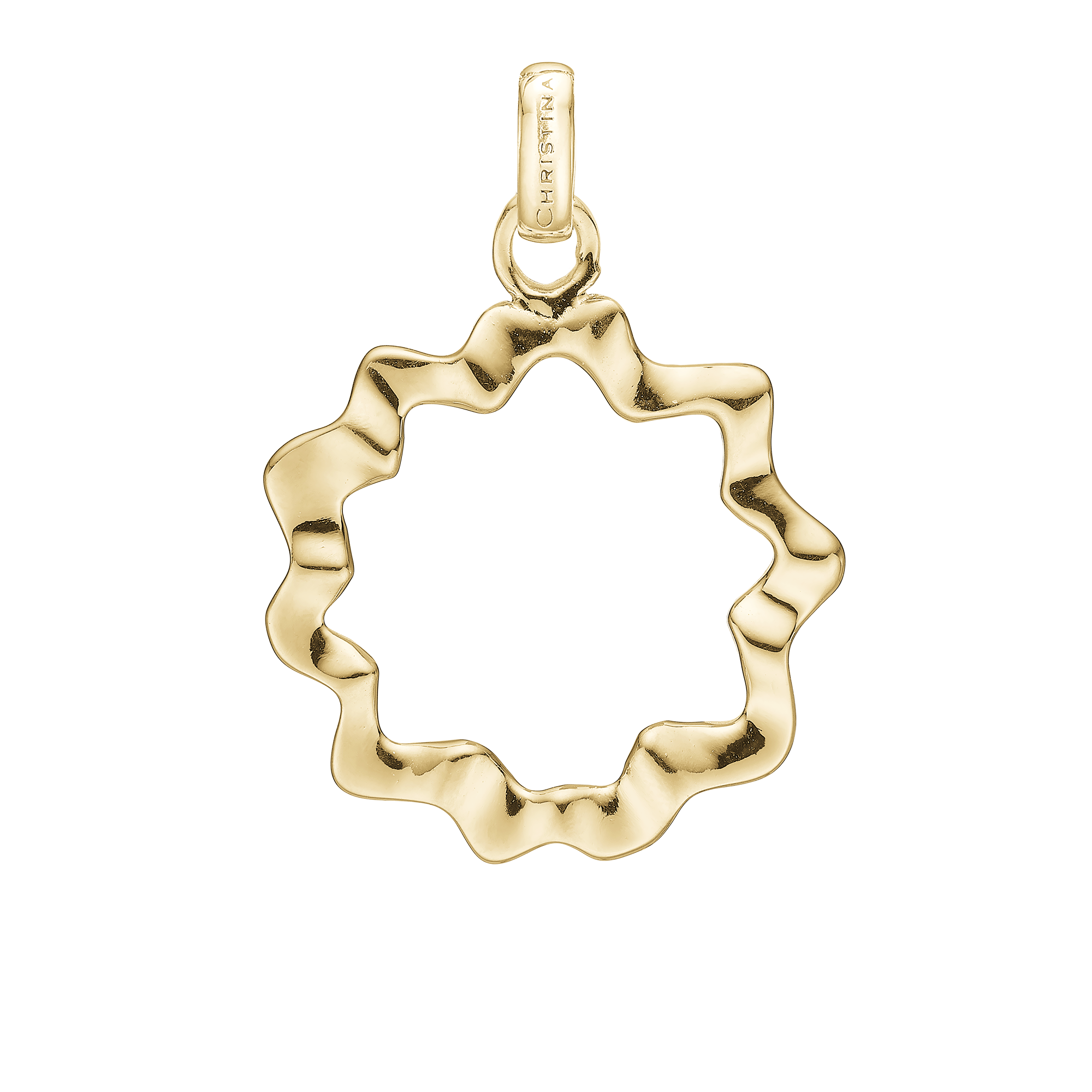 Ocean Waves Earring Pendant - CHRISTINA
