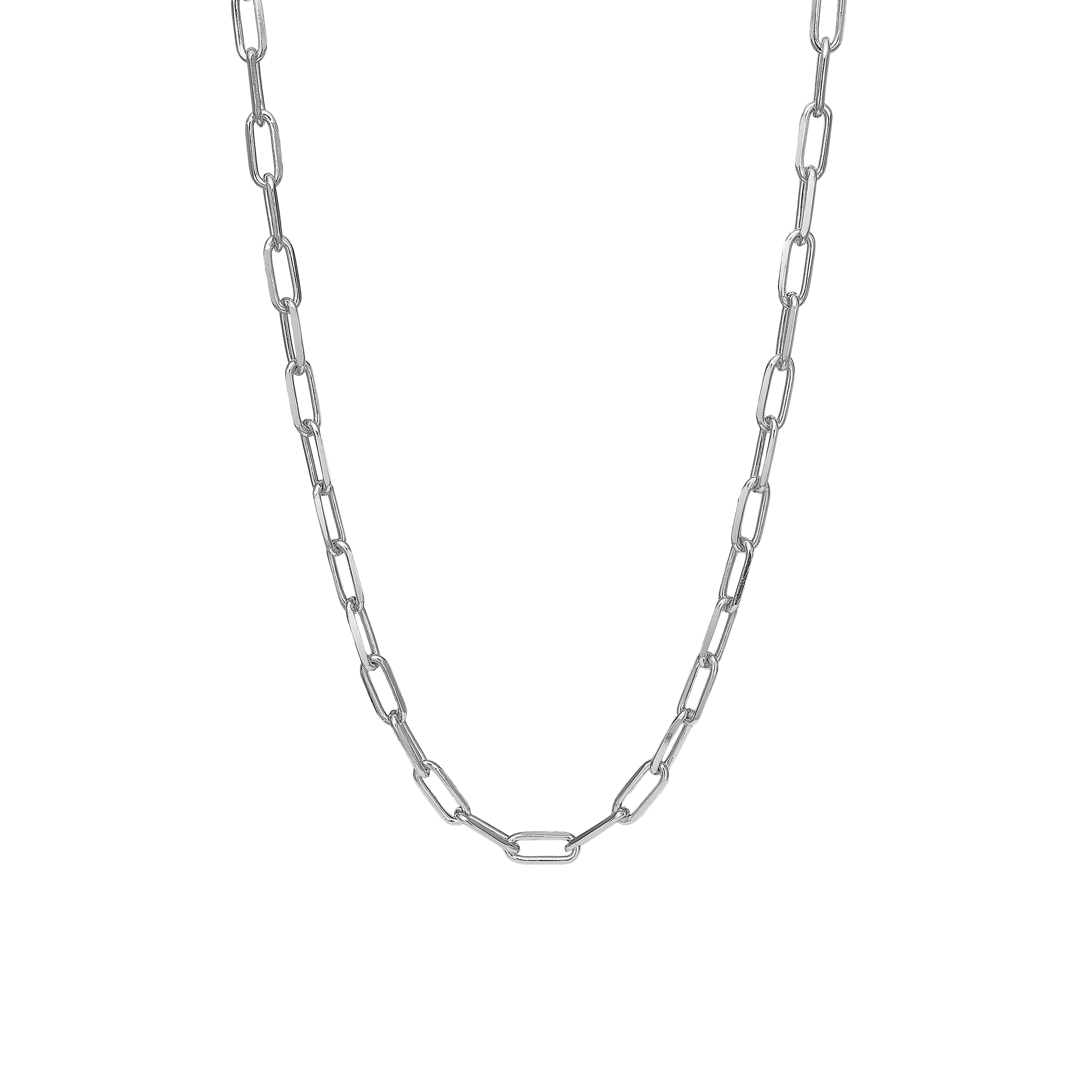 Links Necklace - Sterling Silver