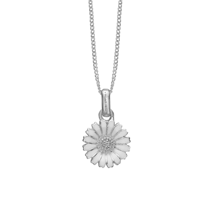 Marguerite Ø 8mm Earring Pendant - Sterling Silver