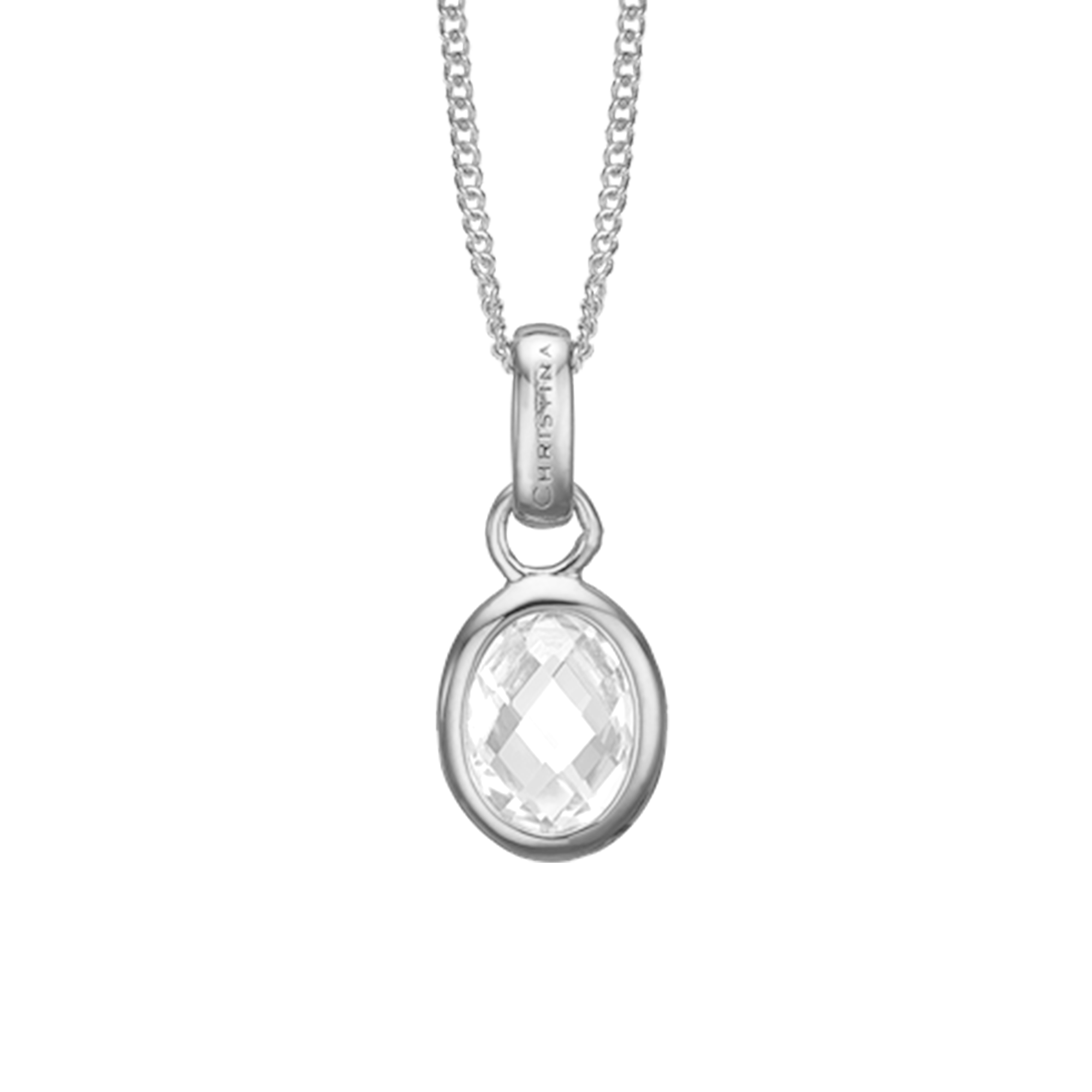 Crystal Dream Earring Pendant - Sterling Silver