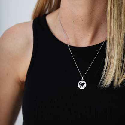 The World Earring Pendant - CHRISTINA