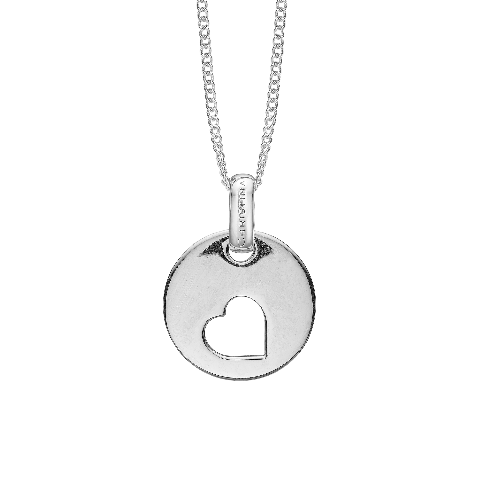 Big Heart Earring Pendant - CHRISTINA