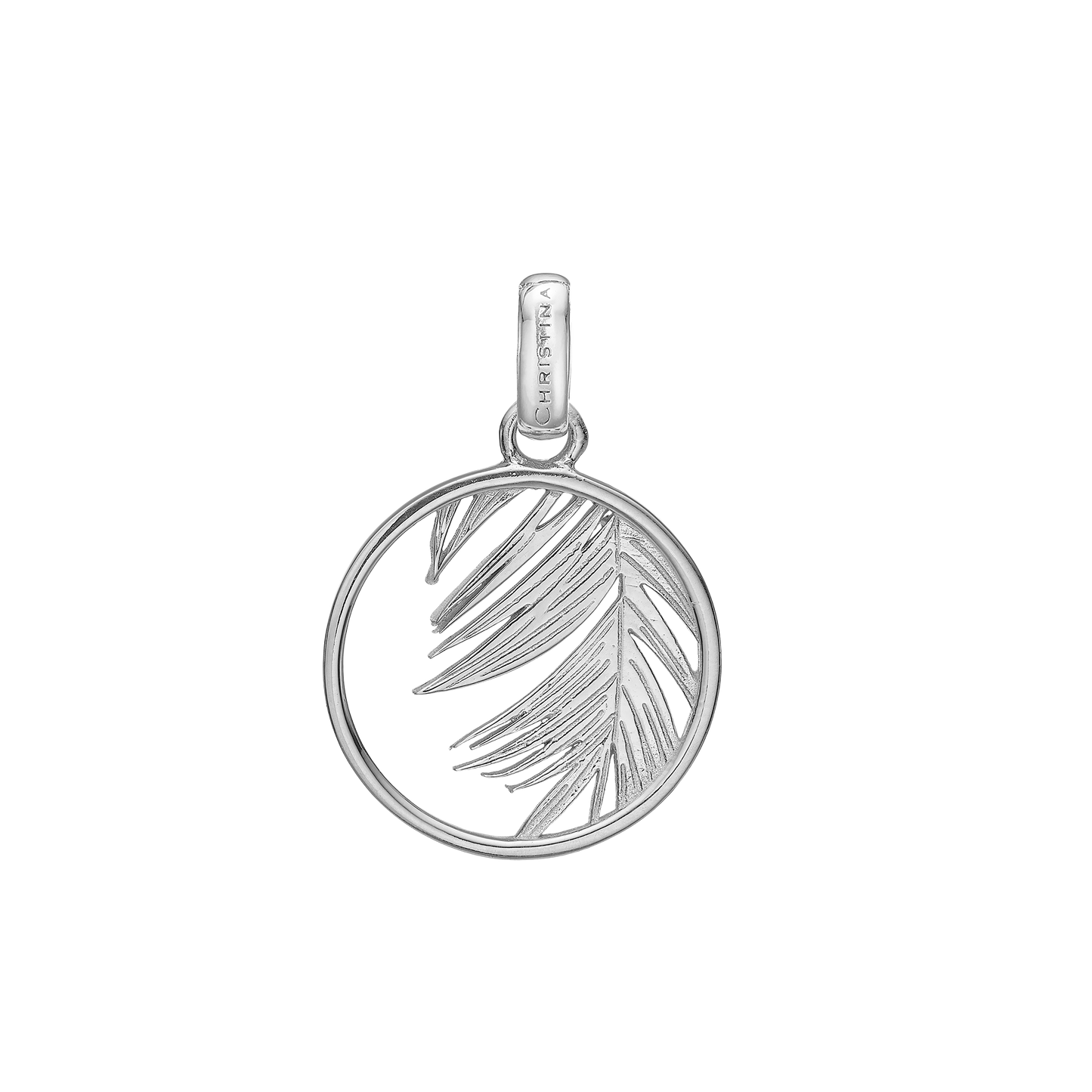 Palm Leaf Earring Pendant - CHRISTINA
