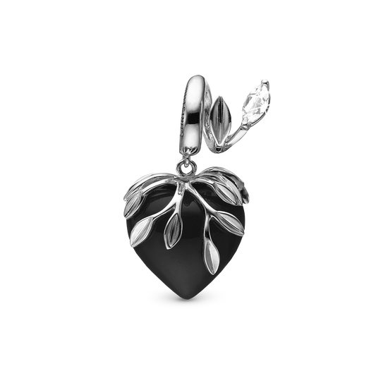 Black Nature Guldcharms - CHRISTINA