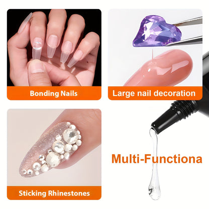 Nail Multi-functional Shape Solid Nail Glue