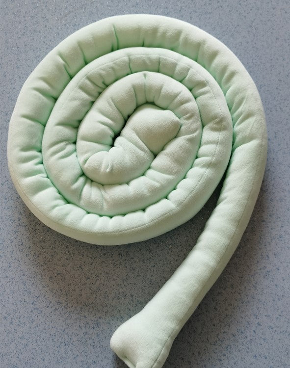 Anti-Collision Strip Single 5cm Thick Suede Cotton Bed Crib DIY Winding