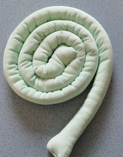 Anti-Collision Strip Single 5cm Thick Suede Cotton Bed Crib DIY Winding