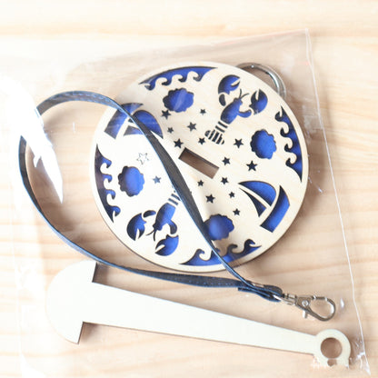 Portable Wrist Yarn Rack Wooden Craftwork