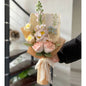 Hand Woven Yarn Bouquet For Finished Products