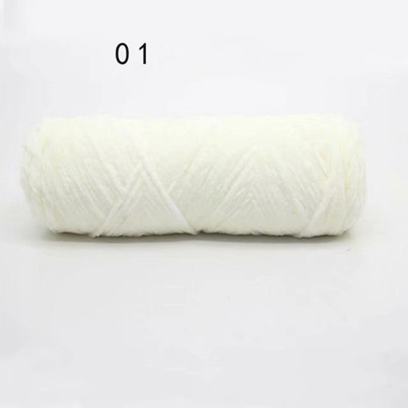 Chenille Gold Velvet Yarn Hook Shoe Thread