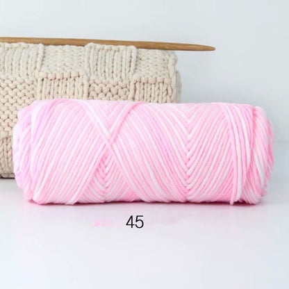 Milk Cotton Handmade DIY Braided Coarse Yarn