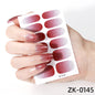Internet Celebrity Gradient Onion Powder Little Nail Stickers