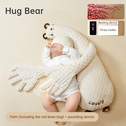 Babycare Soothing Sleep Aid: Anti-Moros Reflex Pillow and Patting Toy