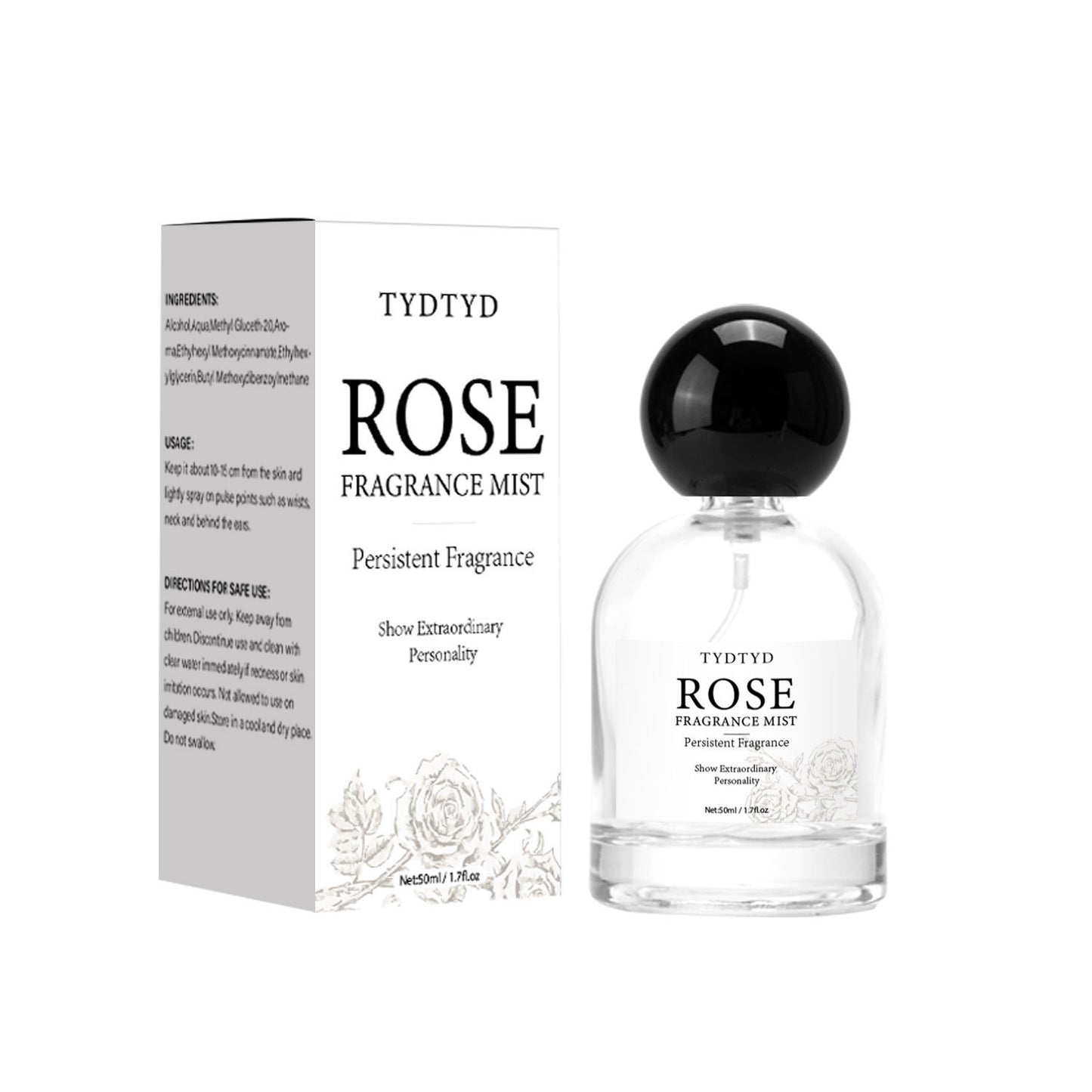 Rose Fragrance Spray Perfume Lasting