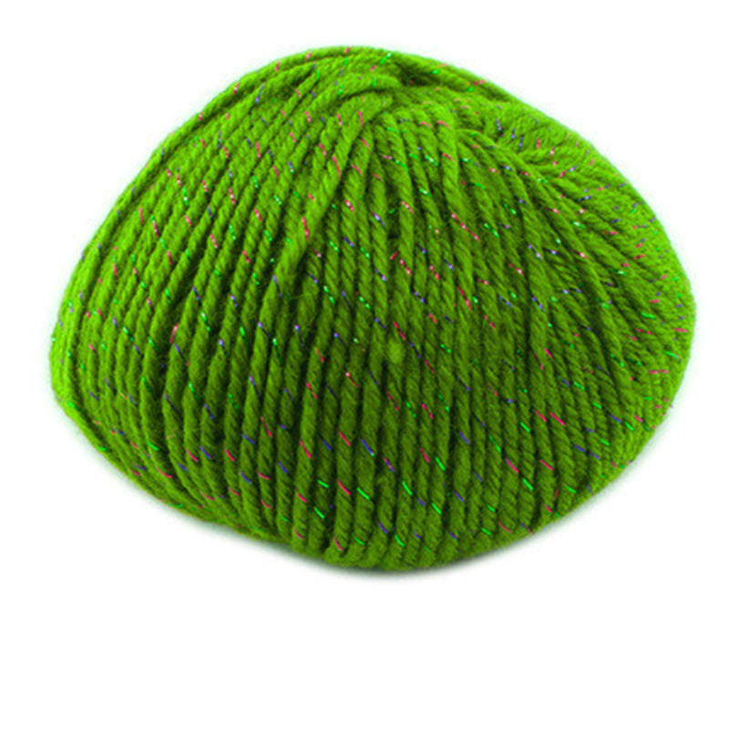 Hand Knitted Slipper Cushion Acrylic Yarn