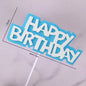 Happy Birthday Cake Decoration Card Color EVA Double Layer