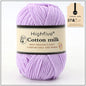 Milk Cotton Wool For Knitting Baby Crochet Yarn Wea
