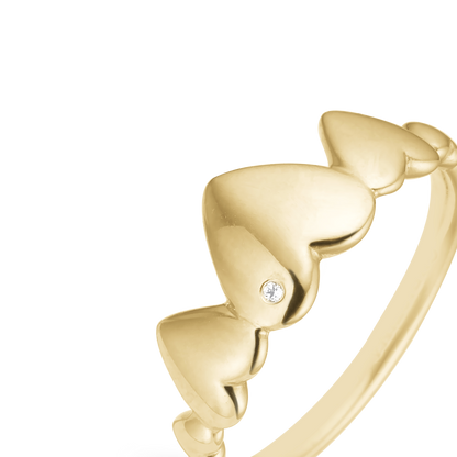 Hearts for Ever Ringe - CHRISTINA