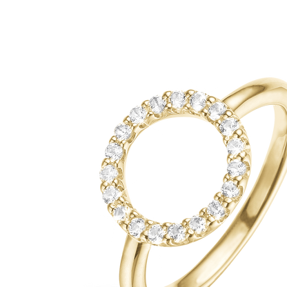 Topaz Circle Ringe - CHRISTINA