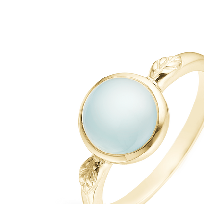 Blue Chalcedony Ringe - CHRISTINA