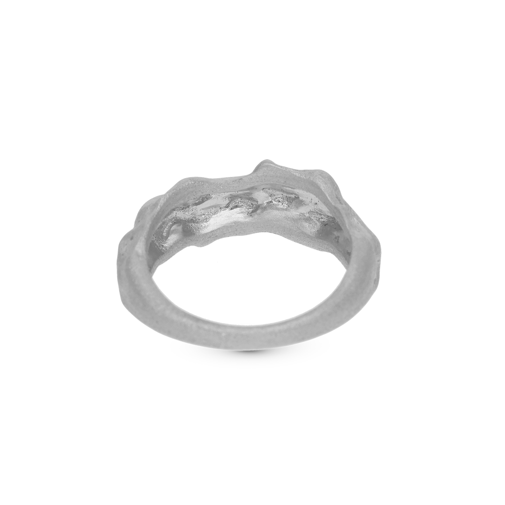 Antique Ring - Matte Sterling Silver