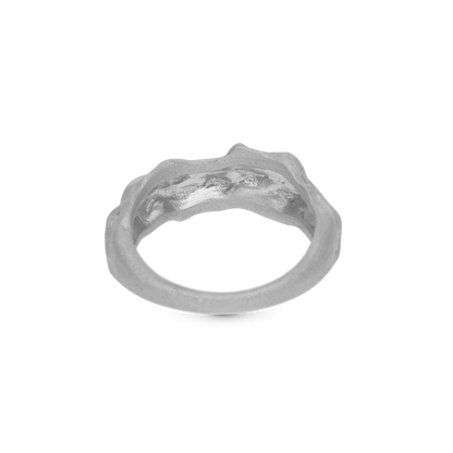 Antique Ring - Matte Sterling Silver