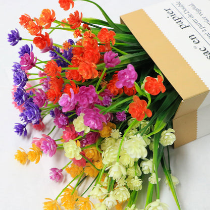 5Pcs Artificial Flowers