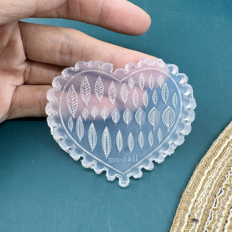 Silicone Non-whitening Flower Cartoon Manicure Mold