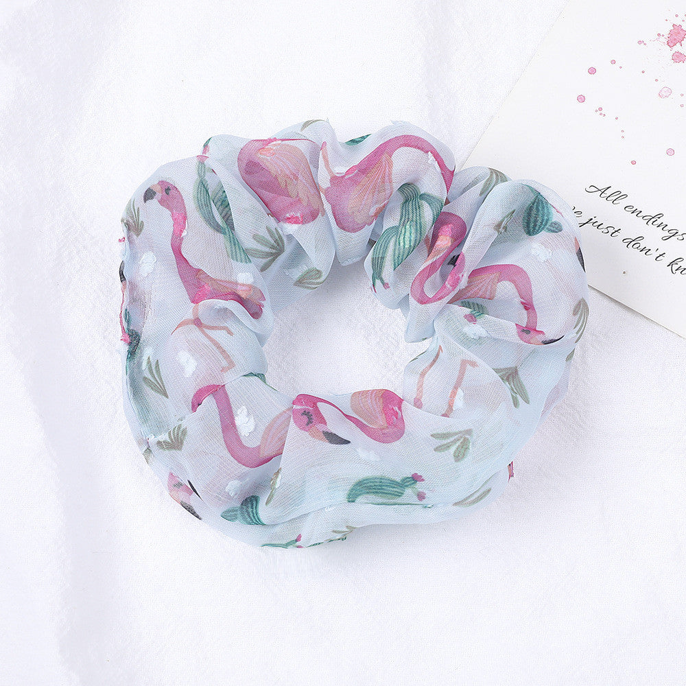 Sweet maiden net yarn hair cord