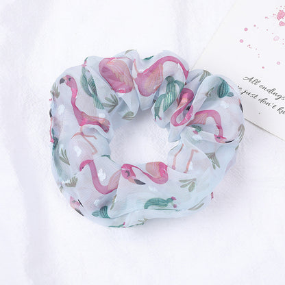 Sweet maiden net yarn hair cord