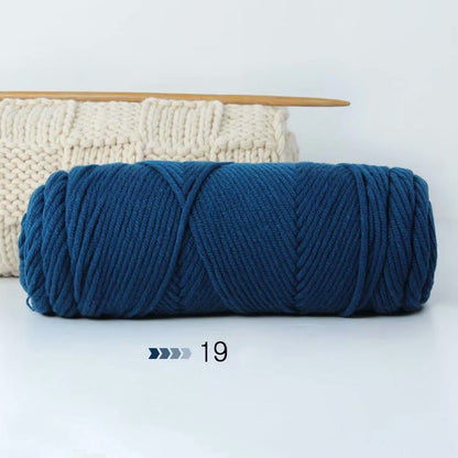 Milk Cotton Handmade DIY Braided Coarse Yarn