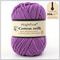 Milk Cotton Wool For Knitting Baby Crochet Yarn Wea