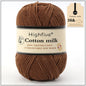 Milk Cotton Wool For Knitting Baby Crochet Yarn Wea