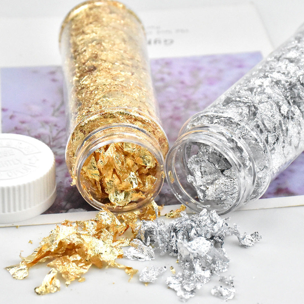Gold Foil Decorative Fragment Silver Foil Paper Cake Decoration